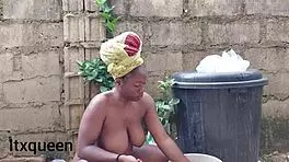 the solo girl is beautiful and petite, moaning softly