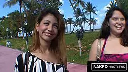 Petite Veronica Fucked on Miami Rooftop