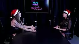 Slut Shows Blowjob Gets Naked Displaying Beautiful Tits Praising Actors Loving Exhibitionism