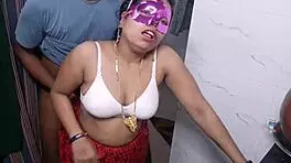 Newly Married Indian Wife Enjoys Rough Doggystyle Sex At Home