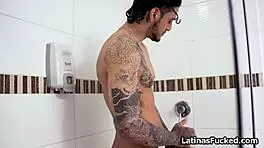 Fucking Sexy Latina Face In Shower With Big Dick