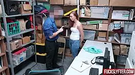 Ornella Morgan Steals Merchandise, Gets Intense Fuck By Officer