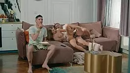 Daddy4k Art And Sex On Sofa