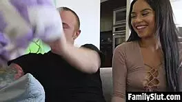 guy scores blowjob and fuck