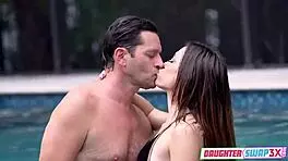 Perverted Stepfather Stepdaughter Share Intimate Fucking Secrets