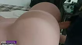 big ass latina lesbian in doggystyle position