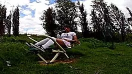 paseo en bicicleta mostrando bragas viejito queria coger cumshot