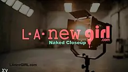 Skinny Tall Model Displays Her Sexy Body