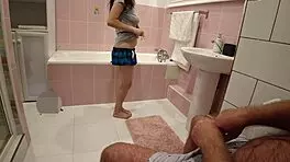 that dirty college girl sucking my old hairy dick