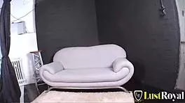 Teen Blonde On Casting Couch Masturbating With Dildo Shaved Pussy Hairless High Definition