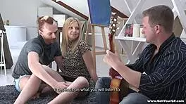 spicing things up with paid sex, this teen sharon gets involved in hardcore fun