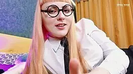 pov fuck your teacher in her cheesy stinky asshole sniff it