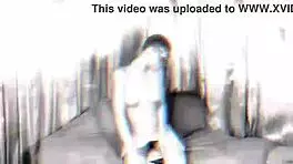 Tag Team Double Dick In All Holes Pussy And Mouth Filled With Big Black Long Socks