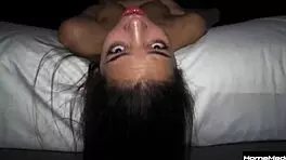 Submissive Filipino Tries Interracial Threesome