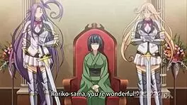 Brunhilde Academy Girl Knight And Pure White Panty