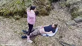 busty flexi girl gets fucked in public