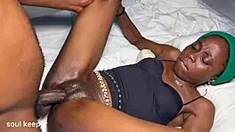 Vera's Tight Pussy Grabs His Big Black Cock