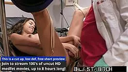 Aria Nicole's Belly Gets Blasted With Cum In Close-Up