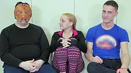 blonde teen endures rough piledriver anal domination with bondage and ass to mouth