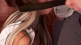 Candie Cross French Maid Face Fucking