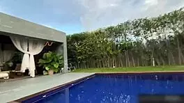 Hard Anal Sex With This Blonde Babe Russian Girl At Pool