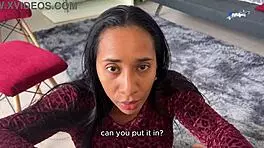 Stepsister Is Horny And Receives A Huge Load In Her Pussy