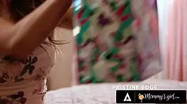 Mommys Girl - Horny Birthday Babe Vanessa Sky Raw Fingers Stepmom Pristine Edge & Makes Her Squirt