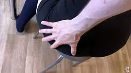 hot brunette gets fucked in all positions creampie in pussy after genshin bad luck pov