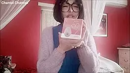 chantal squirts with new sex toy