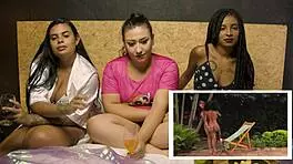 React Ao Filme Bobeou Dançou - Sant Assistindo Seu Primeiro Porno Com A Presença De Ariella Ferraz A Gata Hardcore Que Só Faz Anal - Amanda Borges - Aquele Mario