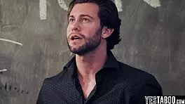 horny mature teachers double penetrate petite teen student in classroom pov