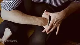 deep anal fisting stretches gaping asshole in black dress humiliation