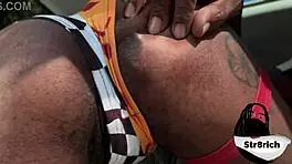 Stepsister Twerking In New Benz For Ride