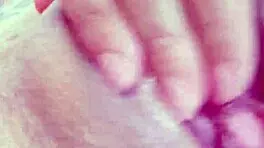 sexy brunette loves to masturbate and touch her big natural tits