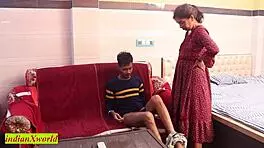 18yrs boy fucks new girlfriend at jungle indian outdoor