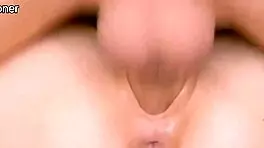 Squirting On His Big Cock!