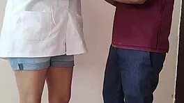 college trainee nurse sucking doctor bbc dick in private cabin