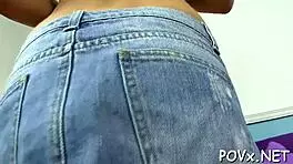 Nasty babe is ready to have a fun some perverted sex action.