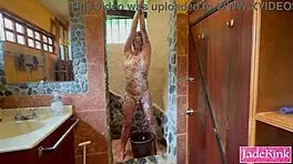 Obedient Slave Hands Tied Misused And Foam Humiliation.