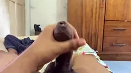 milf jerked me off before school with big cock creampie