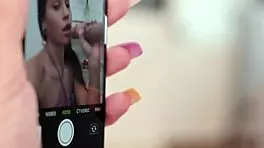 Michelle anderson presents passionate cumshot with brunette teen