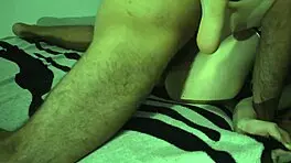 skinny girl slips into sexy lingerie just for me