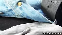 Blonde Amateur Hitchhiker Seduces In Car POV With Panties Teasing