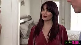 skinny blonde craves step brother's cock in taboo