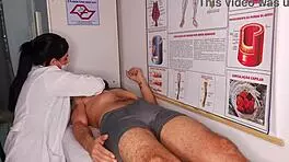 Erection in Front of Nurse Leads to Rough Banging