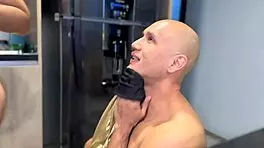 HORNY HANDYMAN ERIK KLEIN GETS BLOWJOB AND POUNDS VERITO AGUAS HARD IN KITCHEN