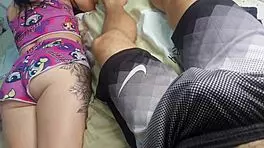 Girl Gets Surprised By Erection In Unexpected Moment