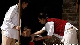 Look at 2 hotties fingering each other with dildos!