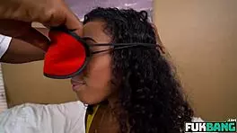 ivy young 18+ gets huge white dick surprise