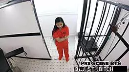 raya nguyens ass gets blasted with cum backstage